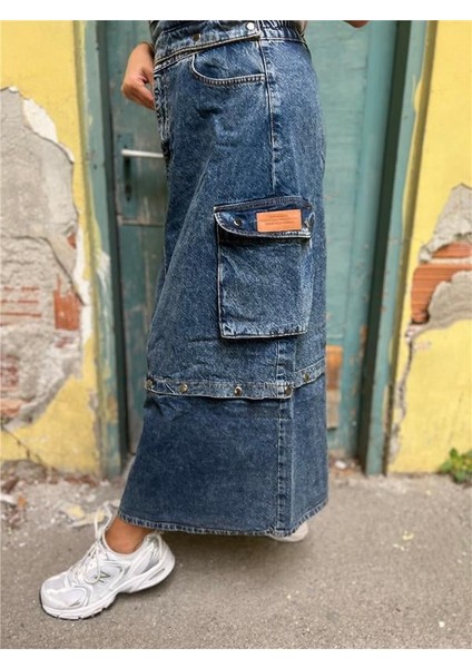 Çıtçıtları Çıkarılabilir Denim Salopet fırsatları