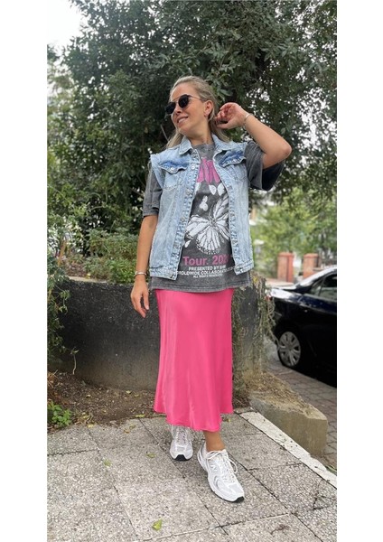 Yıkamalı Baskı Detaylı Tshirt modelleri