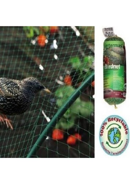 Intermas 120018 Bırdnet 8×10 M 18×18 mm Uv Filtreli Kuştan Koruma Ağı Paketli (Pp) fiyatları