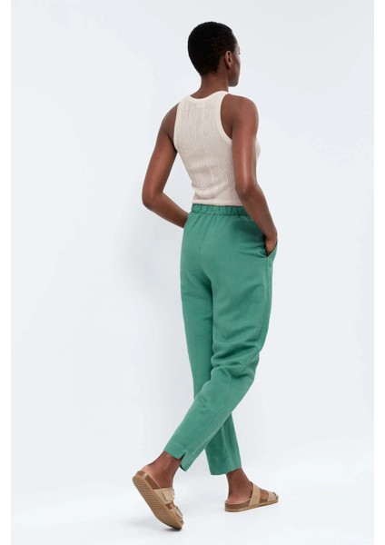 Keten Slim Fit Pantolon modelleri