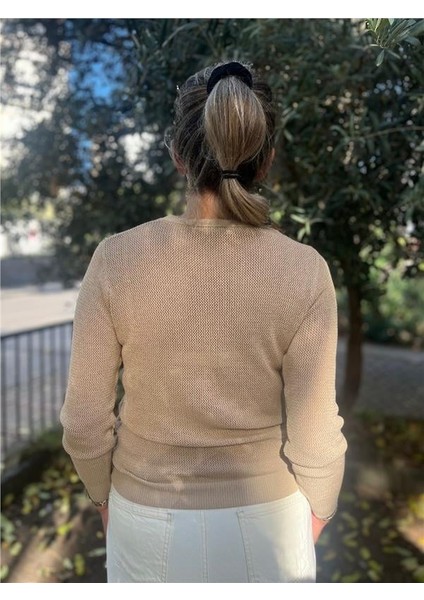 Bisiklet Yaka Ajurlu Triko modelleri