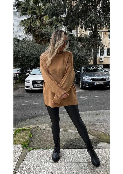 Bisiklet Yaka Uzun Kazak