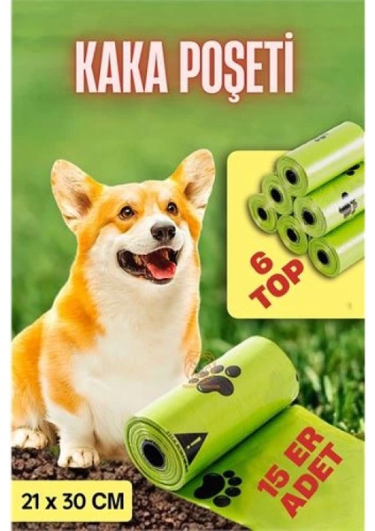 Köpek Kaka Poşeti 90 Adet Köpek Dışkı Poşeti