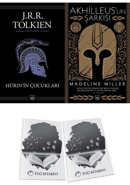 Hurin’in Çocukları ve Akhilleus’un Şarkısı 2li Set + Hediyeli