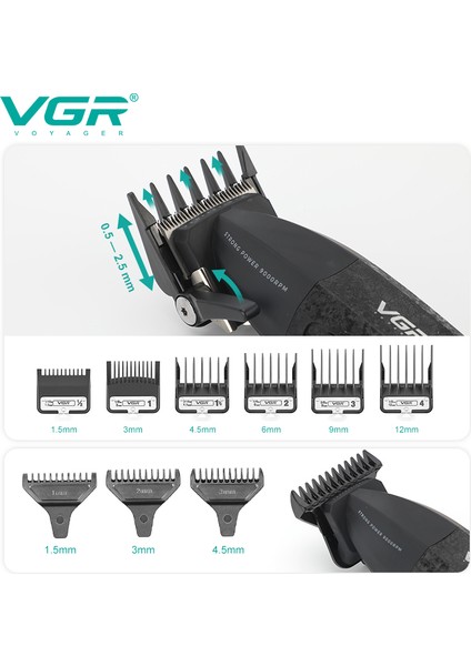 V-640 Profesyonel Saç Kesme Makinesi fiyatları