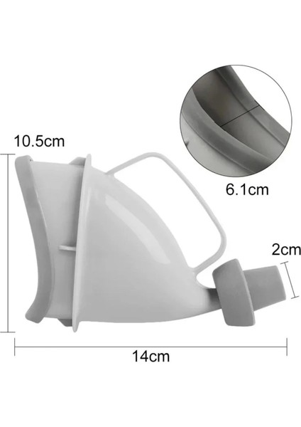 Unisex Taşınabilir Hijjenik Seyahat Tuvalet Aparatı Seyahat Tuvalet Hunisi modelleri
