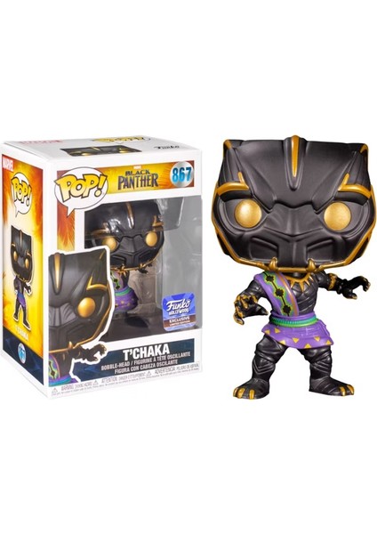 Pop! Marvels: Black Panther - T'chaka #867 (Exclusive) Figür