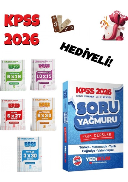 2026 Kpss Genel Yetenek Genel Kültür Tüm Dersler Soru Yağmuru Sor