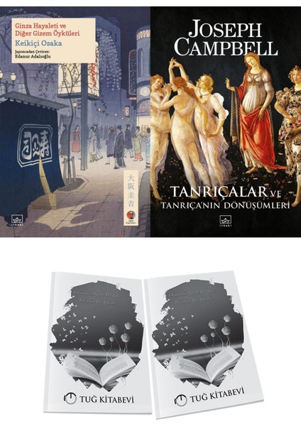 Ginza Hayaleti ve Diğer Öyküler ve Tanrıçalar ve Tanrıça’nın Dönüşümleri 2li Set + Hediyeli