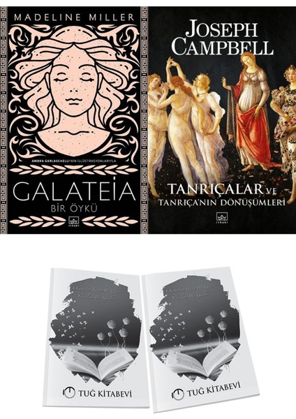 Galateia ve Tanrıçalar ve Tanrıça’nın Dönüşümleri 2li Set + Hediyeli