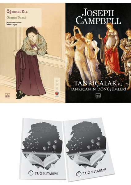 Öğrenci Kız ve Tanrıçalar ve Tanrıça’nın Dönüşümleri 2li Set + Hediyeli