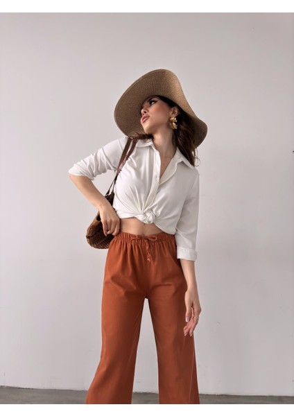 Paçası Püsküllü Palazzo Pantolon indirimleri