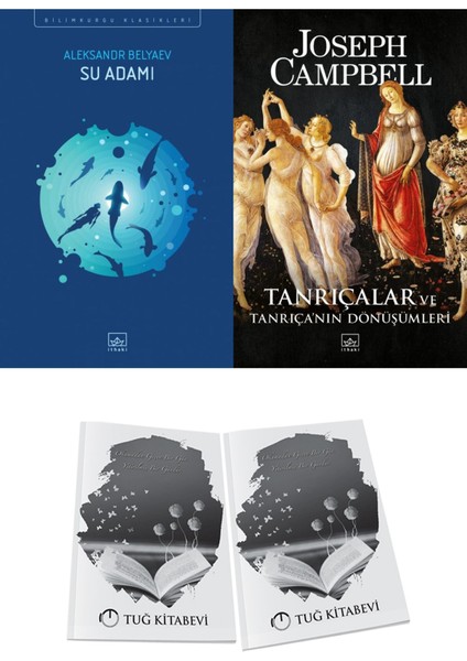 Su Adamı ve Tanrıçalar ve Tanrıça’nın Dönüşümleri 2li Set + Hediyeli