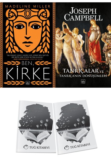 Ben, Kirke ve Tanrıçalar ve Tanrıça’nın Dönüşümleri 2li Set + Hediyeli