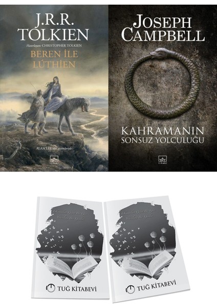 Beren ile Luthien ve Kahramanın Sonsuz Yolculuğu 2li Set + Hediyeli