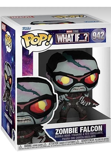 Pop! Vinyl: Marvels - Zombie Falcon #942 Figure Figür