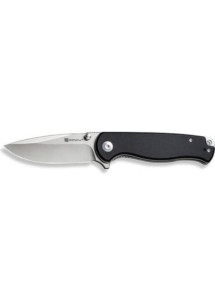 Errant Flipper & Thumb Stud Knife Black Micarta Handle Çakı