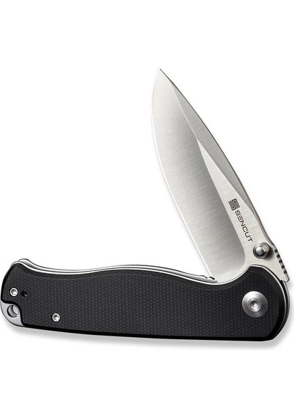 Errant Flipper & Thumb Stud Knife Black Micarta Handle Çakı fırsatları