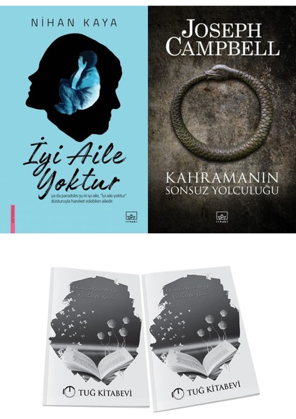 Iyi Aile Yoktur ve Kahramanın Sonsuz Yolculuğu 2li Set + Hediyeli