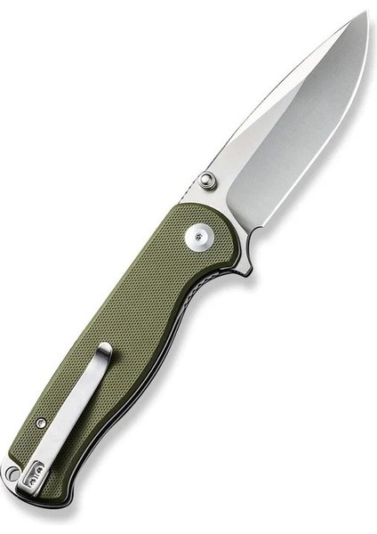 Errant Flipper & Thumb Stud Knife Od Green G10 Handle Çakı modelleri