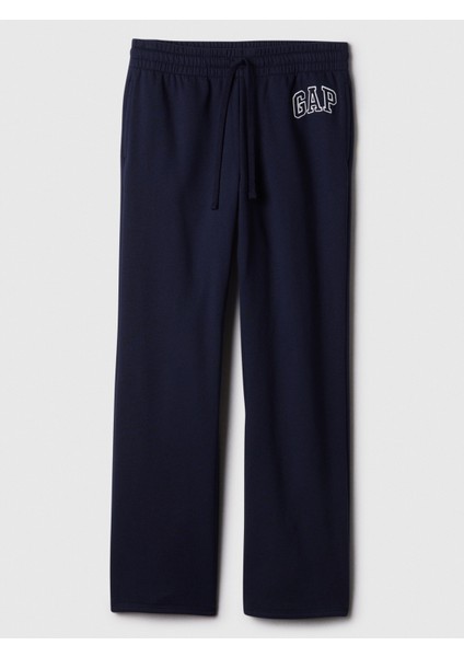 Kadın Lacivert Gap Logo Bootcut Fleece Eşofman Altı modelleri