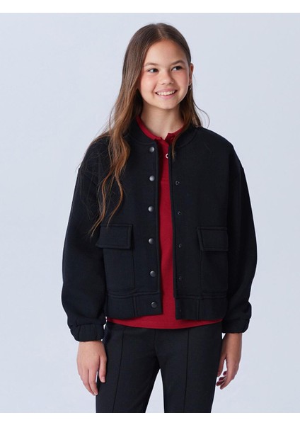 Uzun Kollu Kız Çocuk Kolej Ceket (W5)
