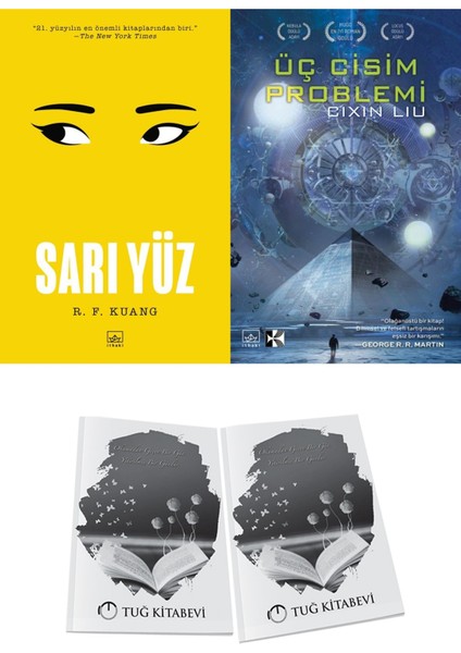 Sarı Yüz ve Üç Cisim Problemi 2li Set + Hediyeli