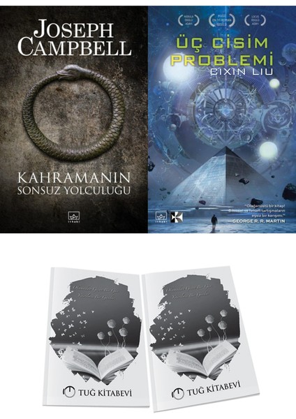 Kahramanın Sonsuz Yolculuğu ve Üç Cisim Problemi 2li Set + Hediyeli