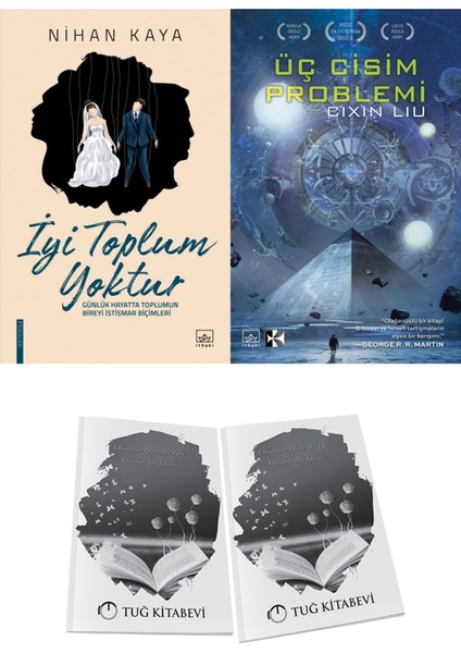 Iyi Toplum Yoktur ve Üç Cisim Problemi 2li Set + Hediyeli