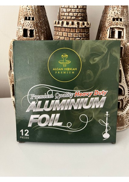 Nargile Alaminyum Delikli Folyo Paket 12 Içi Adet