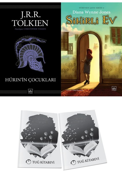 Hurin’in Çocukları ve Sihirli Ev (Ciltli) 2li Set + Hediyeli