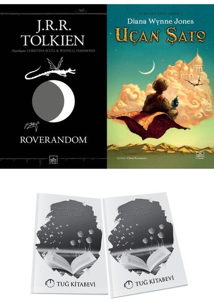 Roverandom (Siyah Kapak) ve Uçan Şato (Ciltli) 2li Set + Hediyeli