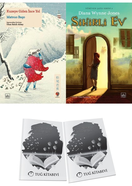 Kuzeye Giden Ince Yol ve Sihirli Ev (Ciltli) 2li Set + Hediyeli