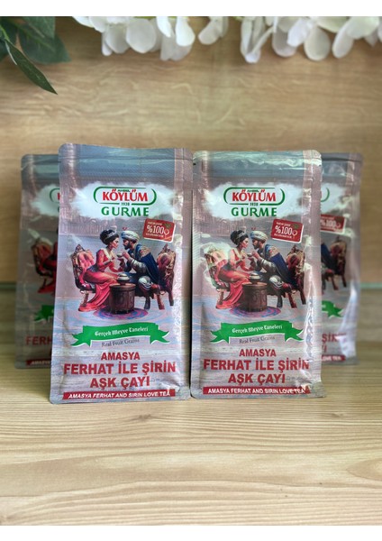 Amasya Ferhat ile Şirin Aşk Çayı Gerçek Meyve Taneleri 250 G