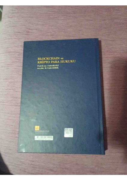 Blockchaın ve Kripto Para Hukuku fatih Bilgili-M.fatih Cengil ciltli Somizli Yeni Kondisyonda modelleri