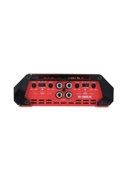 Audio RS-Q3000.4 D 4X150 Rms Mini Pro Seri Kırmızı Oto Amfi Anfi Amplifier fiyatları