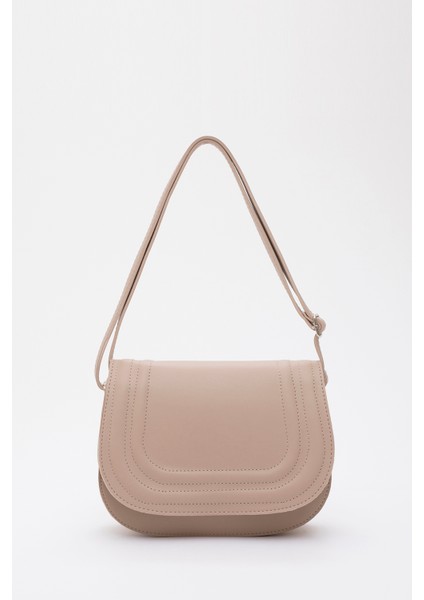 Vizon SHK93 Suni Deri 2 Bölmeli Ayarlanabilir Askılı Kol ve Omuz Çantası