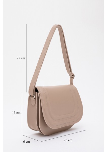 Vizon SHK93 Suni Deri 2 Bölmeli Ayarlanabilir Askılı Kol ve Omuz Çantası fiyatları