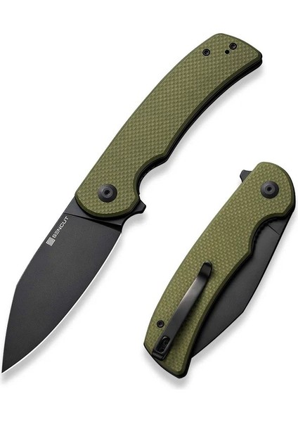 Omniform Flipper Knife Od Green G10 Handle Çakı fiyatları