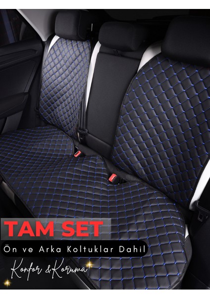 Peugeot 508 Uyumlu Tam Set Deri Koltuk Minderi | Terletmez | Universal | Tam Koruma | B2 fiyatları