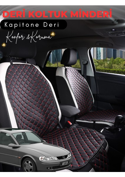 Opel Vectra B Uyumlu Tam Set Deri Koltuk Minderi | Terletmez | Universal | Su Geçirmez | A1