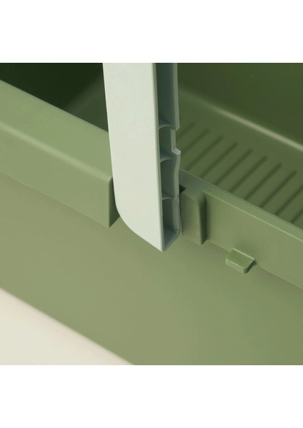 Pepprıg Kova Saplı Açık Yeşil Temizlik ve Eşya Kutusu 14,5 L Dalgalı Taban modelleri