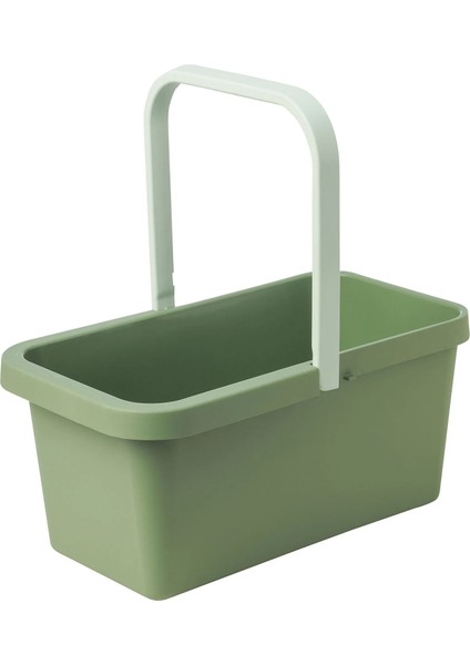 Pepprıg Kova Saplı Açık Yeşil Temizlik ve Eşya Kutusu 14,5 L Dalgalı Taban fırsatları