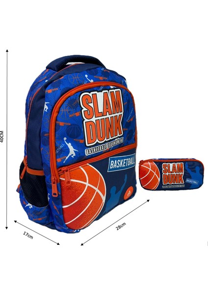 Junior Backpack Slam-Dunk Okul Çantası ve Kalemlik Set
