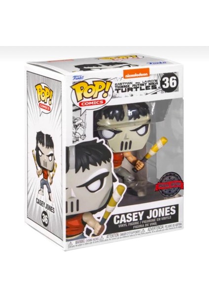 Pop! Comics - Teenage Mutant Ninja Turtles - Casey Jones #36 Figür fiyatları