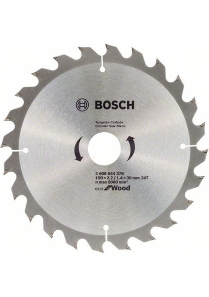 Daire Testere Bıçağı Eco For Wood 190X30 mm 24 Diş fiyatları