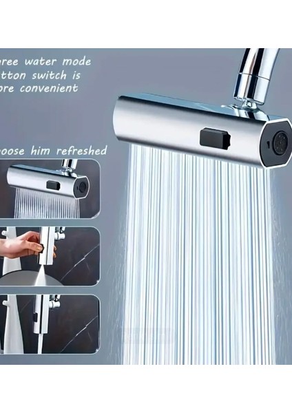 Çok Fonksiyonlu Mutfak Banyo Musluk Adaptörü