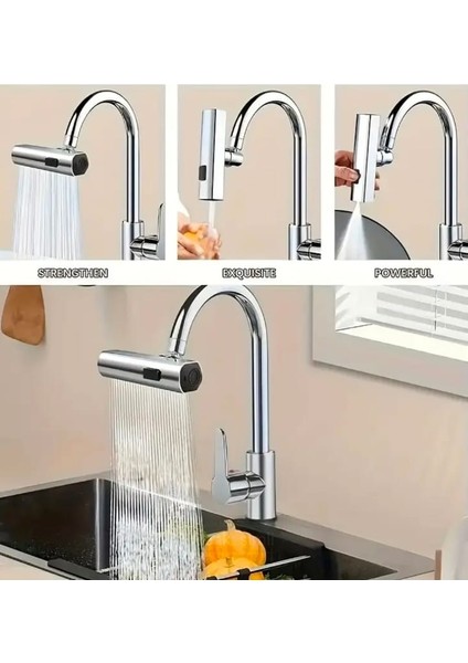 Çok Fonksiyonlu Mutfak Banyo Musluk Adaptörü