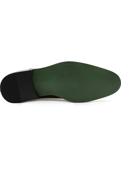 Erkek Siyah Microlight Taban %100 Deri Klasik Ayakkabı 50308475-VR046