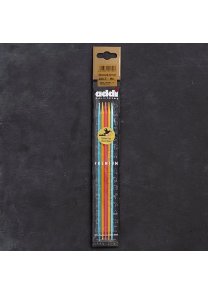 Colibri 4,5mm 20CM Renkli Çorap Şişi - 204-7